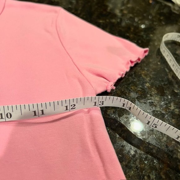 Women's Pink PacSun crop tee, X-small - Picture 4 of 5